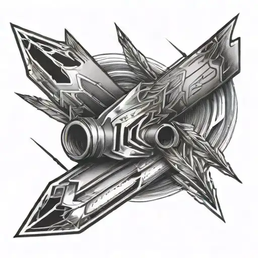 In Hand I Need To Change 4 Arrow Lines Tattoo To Another One For Boys