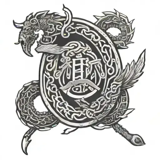Japanese Sentence In Horseshoe