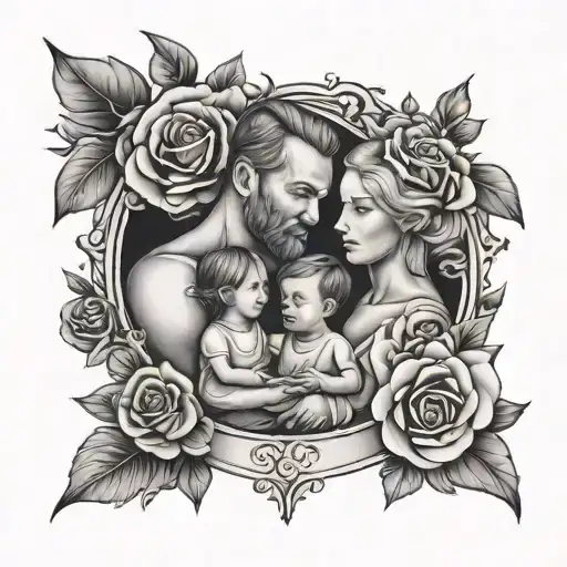 Family And Holy Rosay