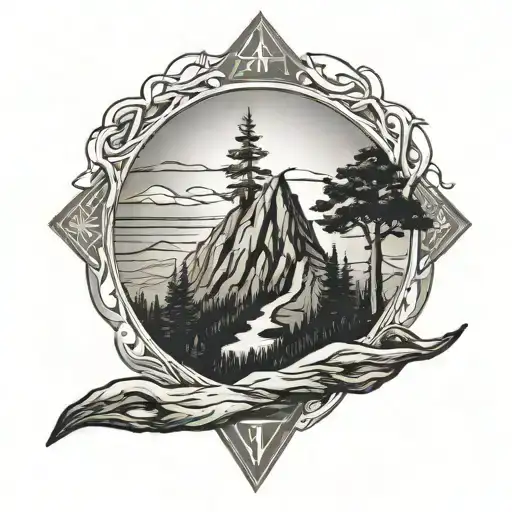 Appalachian Trail Symbol Made