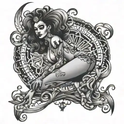 Sexy Voodoo Lady Full Body