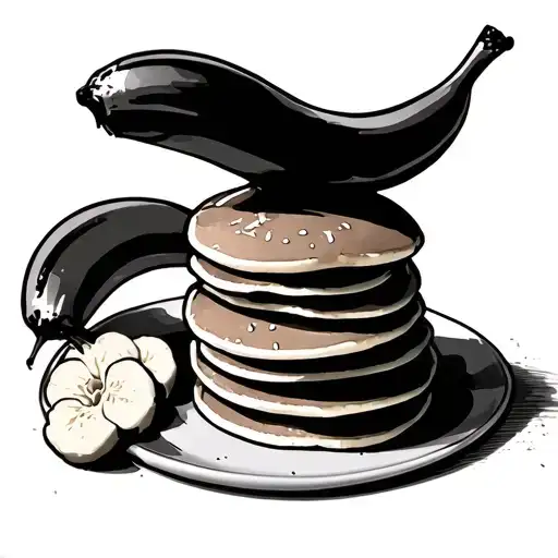 Banana Making Pancakes