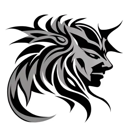 Tribal Neck And Shoulders
