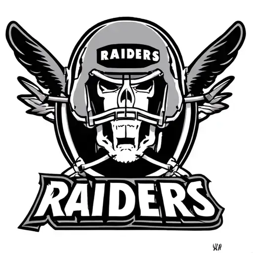 Oakland Raiders Tattoo Design