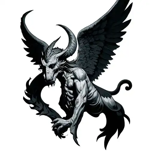 Mythical Demon Half Angel