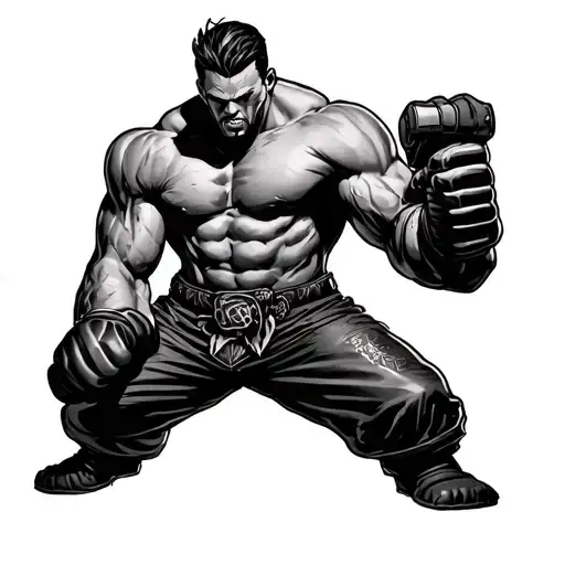 Coock Fighter Surrounded