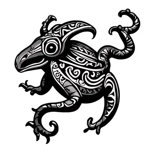 Taino Coqui Arm Sleeve