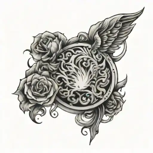 Tattoo Under The Narrow Navel