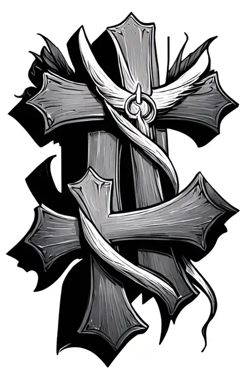 3 Crosses Intertwined