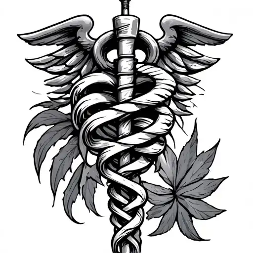 Chuk Rod Of Asclepius