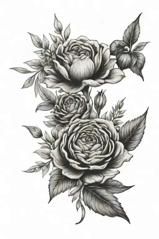 Birth Flower Bouquet