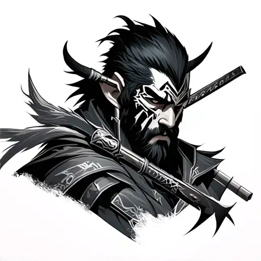 Overwatch Hanzo Genji Japanese Nordic