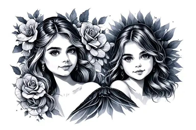 Small Tattoo For My Mom And Daughter