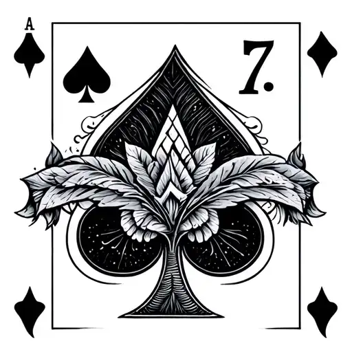 7 Of Spades 2 Of Diamonds