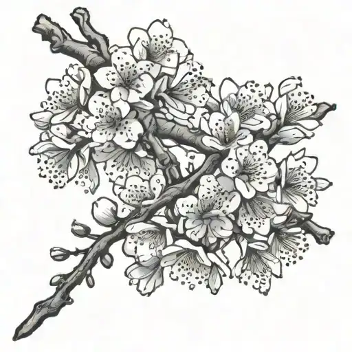 Cherry Blossom Branch