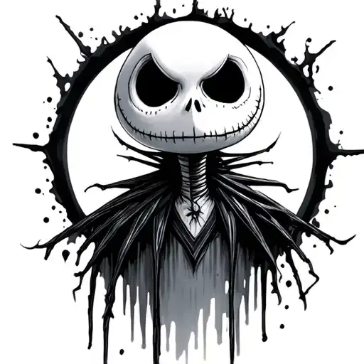 Jack Skellington Con Sombra