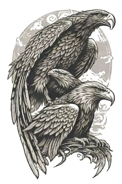 The Eagle And Wolf