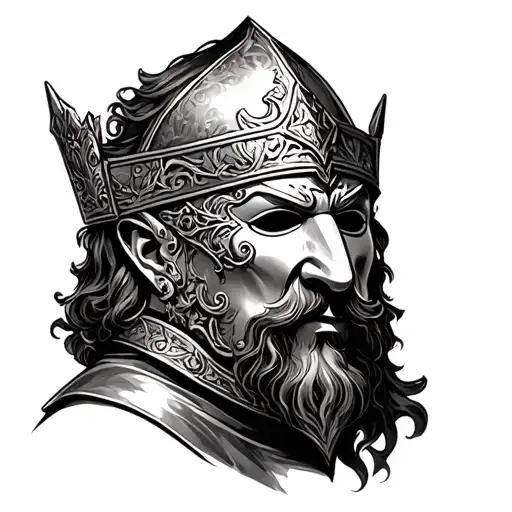 King Baldwin Iv Jurusalem Mask