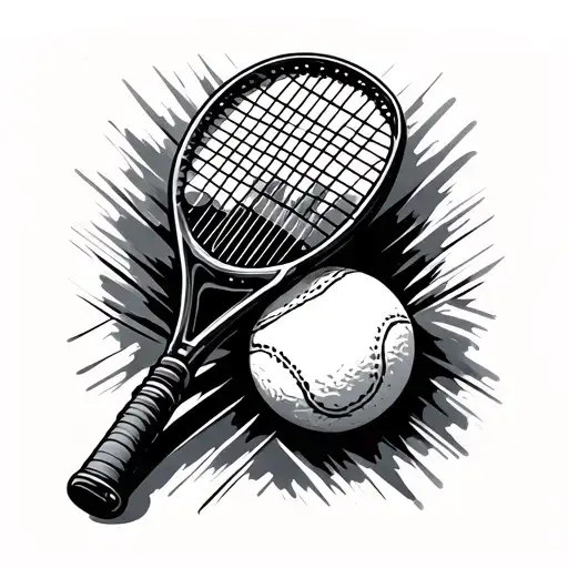 Tennis Racket Tennis Ball