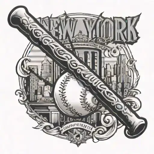 Baseball Bat New York