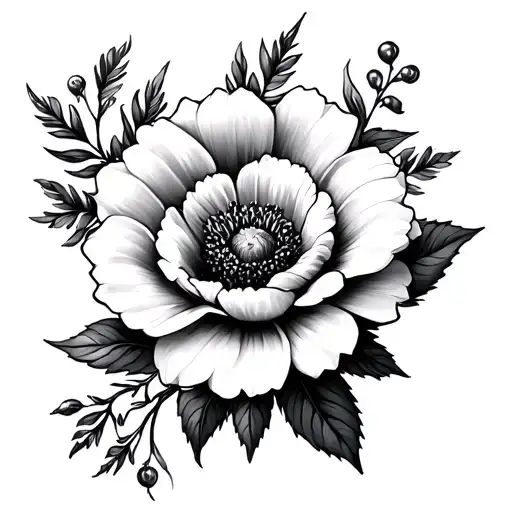 March And December Birth Flower