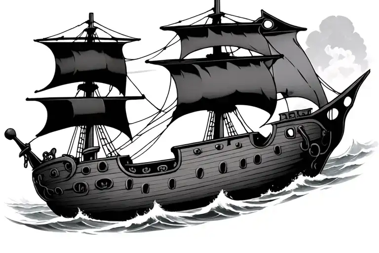 Disney Mario Pirate Ship