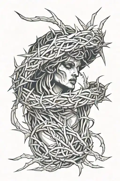 Crown Of Thorns Wrapping