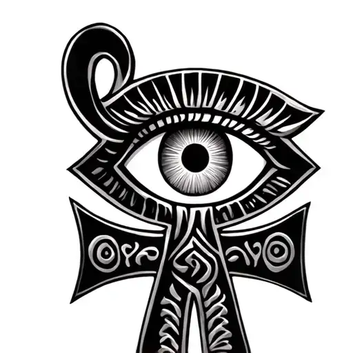 Ankh Symbol With Eye Names Jasmine Prajapati Ancient Nepalese Roman Numerals 8 16