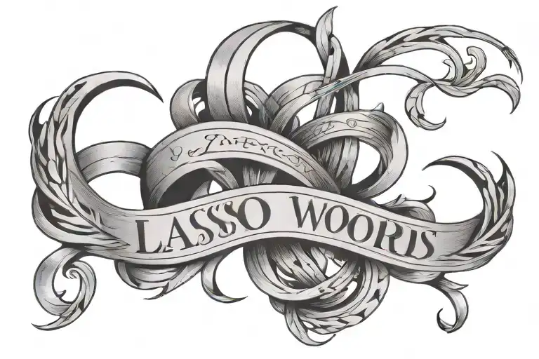 Lasso Words Written
