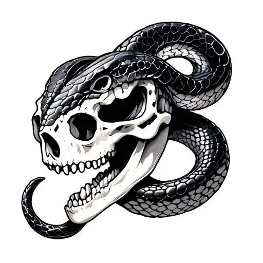 Snake Skull