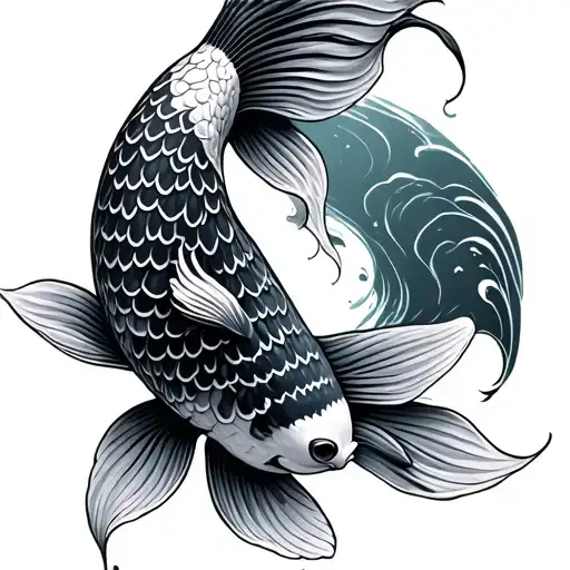 Japanese Koi Fish