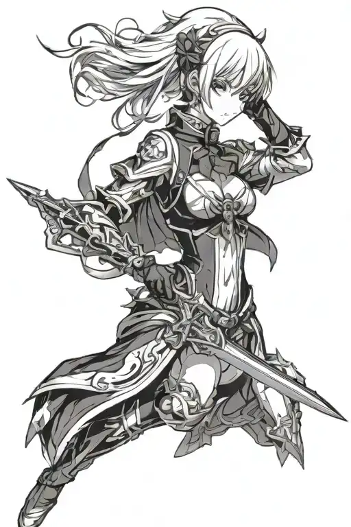 Jeanne Alter From Anime Fate
