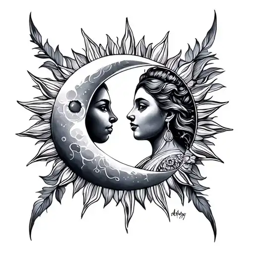 Sun And Moon Couple