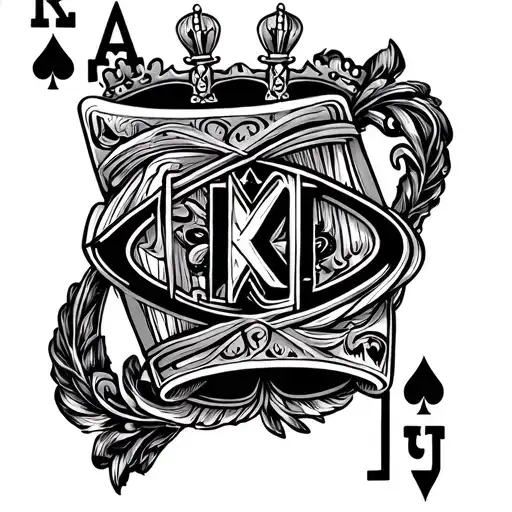 King Of Poker Letters