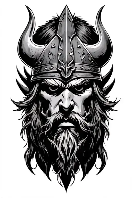 Viking Tattoo Design