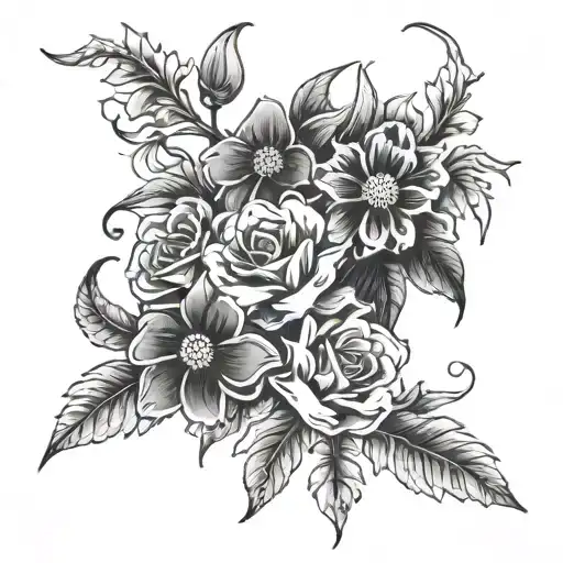 Poisonous Flower Bouquet