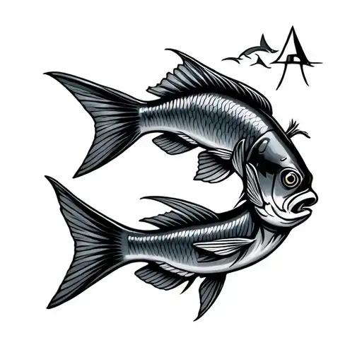 Weathervane With Fish