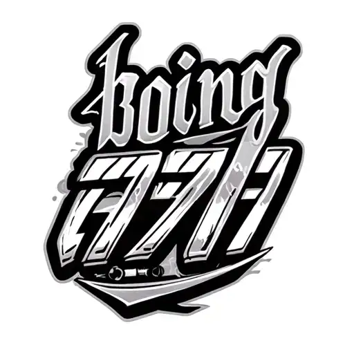 Boing 777 Amd Signiture Style Name