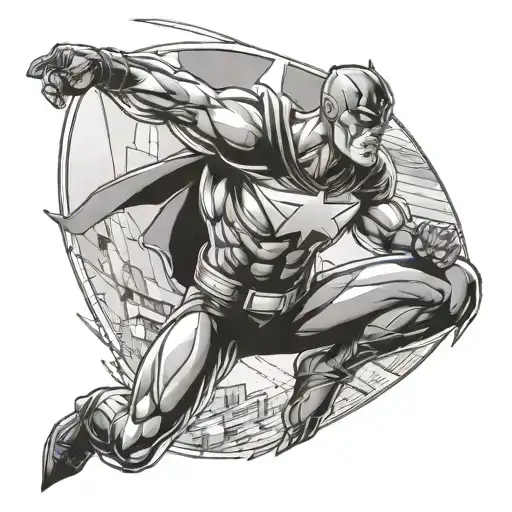 Superhero Reflection