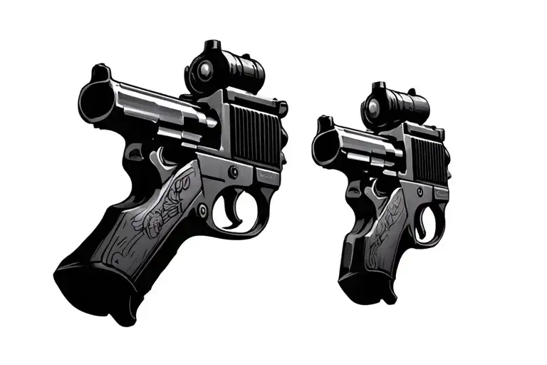 My Dad And My Uncle With Shoutguns Shuting In The Sky