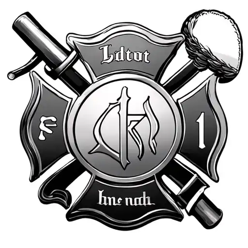 Firefighter Maltese Cross