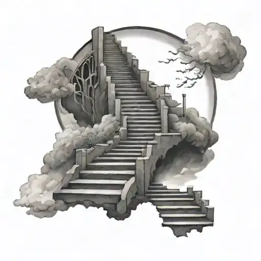 Stairs To The Sky Through Aspera