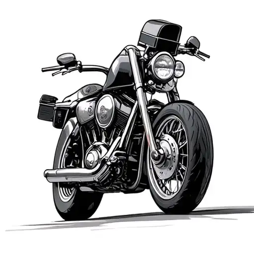 Harley Davis Motor Bike