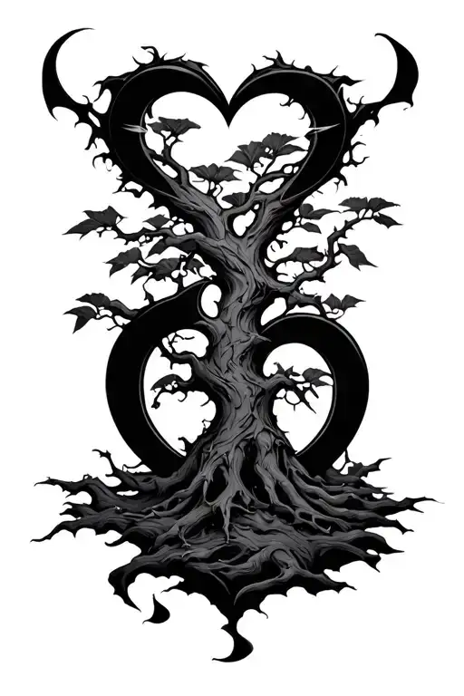 Gaara Love Symbol With A Poison Tree
