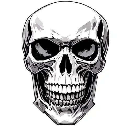 Skull Inside Of Terminator