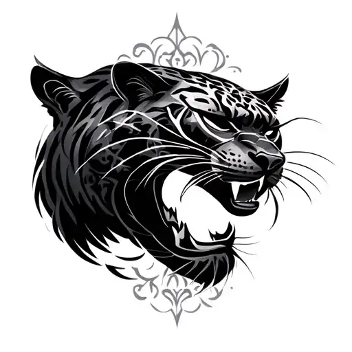Panther And Hanya Mask Surrounded