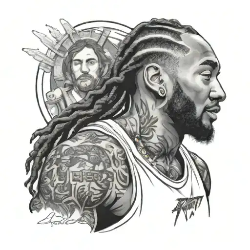Combined Post Malone And Kobe Bryant