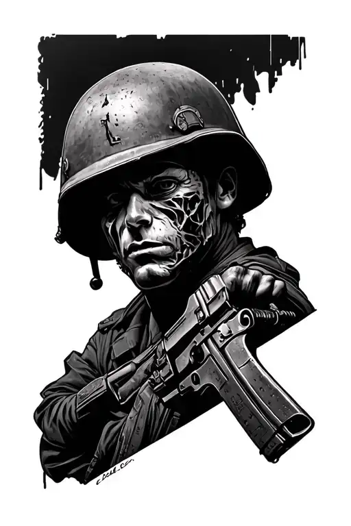 Full Metal Jacket Forearm Sleeve