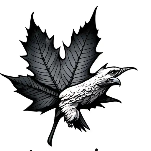 Maple Leaf And Condor