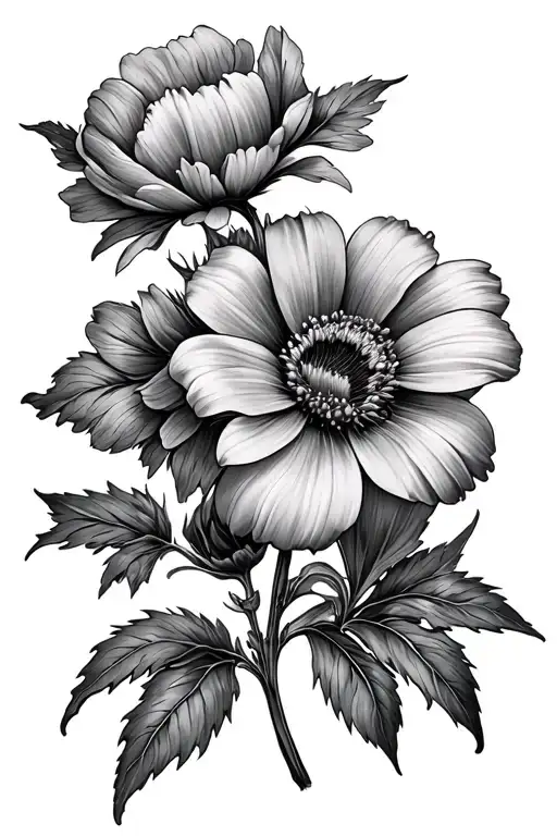 August And October Birth Flower